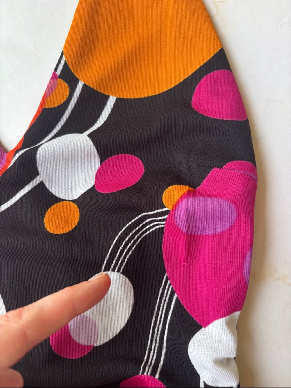 90’s Vintage David Meister Halter Dress Designer Retro Y2K Asymmetrical Midi - Picture 16 of 17